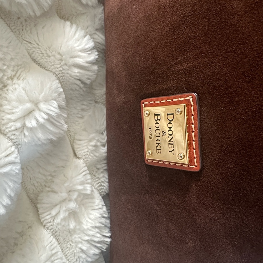 New Dooney & Bourke Suede Brown Tote